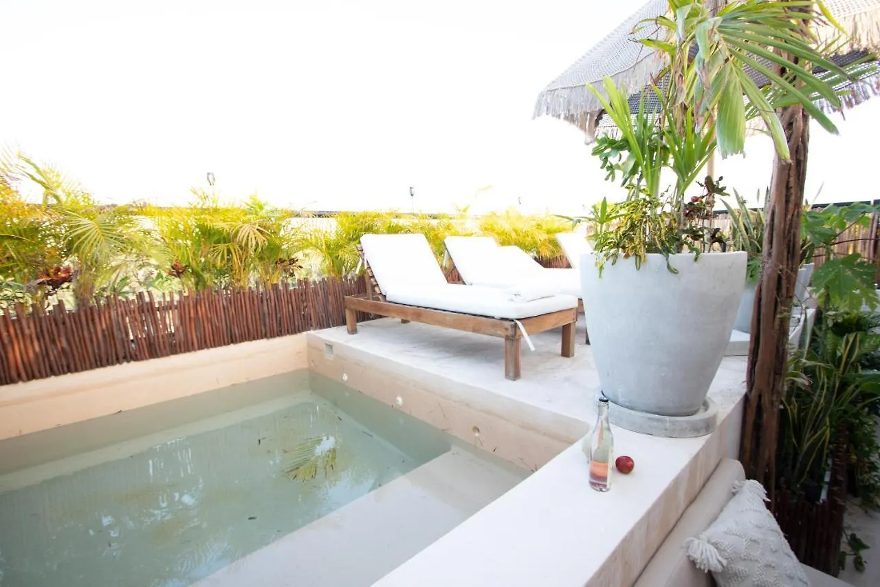 Apartment Ph-4-Groups 3Br Priv-Rooftop 18Pax @Aldea Zama Tulum