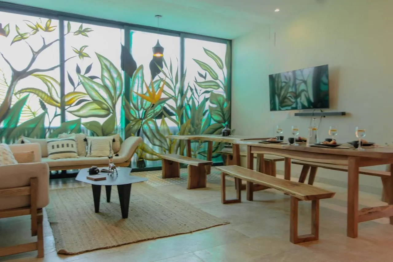 Apartment Ph-4-Groups 3Br Priv-Rooftop 18Pax @Aldea Zama Tulum Mexico