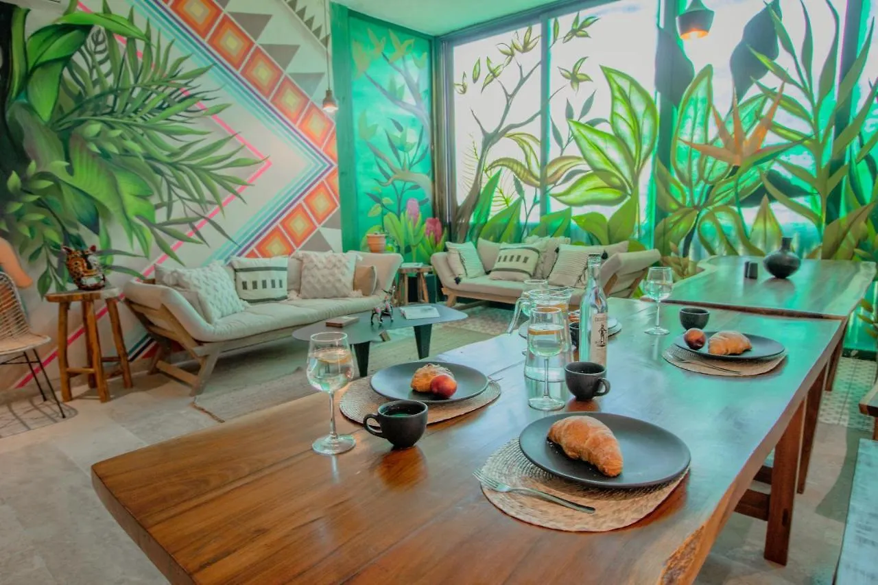 Ph-4-Groups 3Br Priv-Rooftop 18Pax @Aldea Zama Tulum Apartment